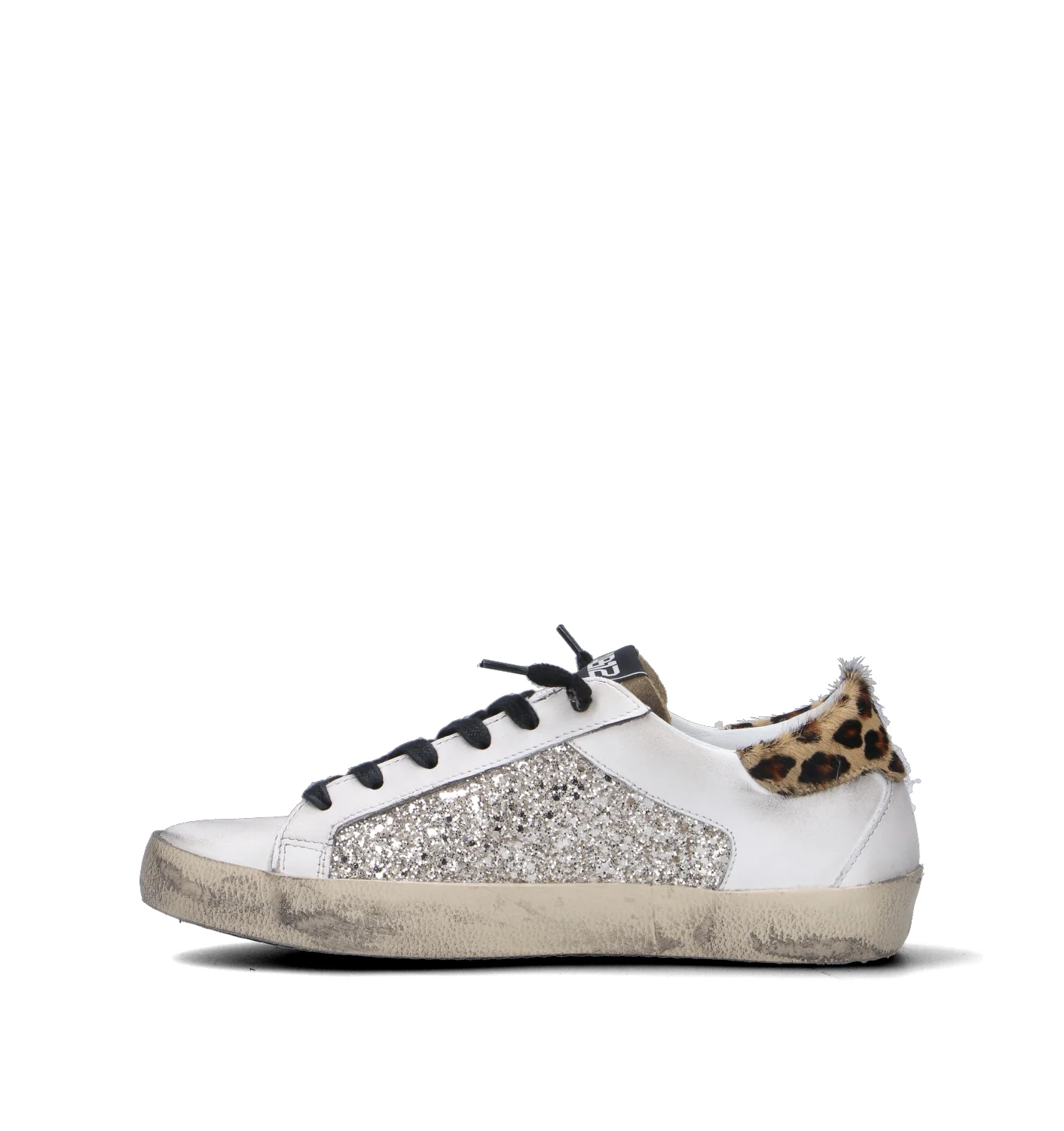 QUATTROBARRADODICI Sneaker donna bianca/argento - Image 4