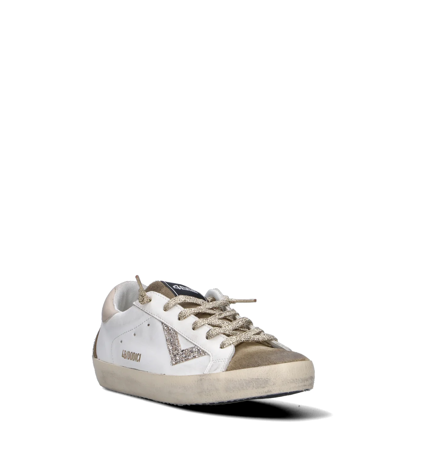QUATTROBARRADODICI Sneaker donna bianca in pelle - Image 2