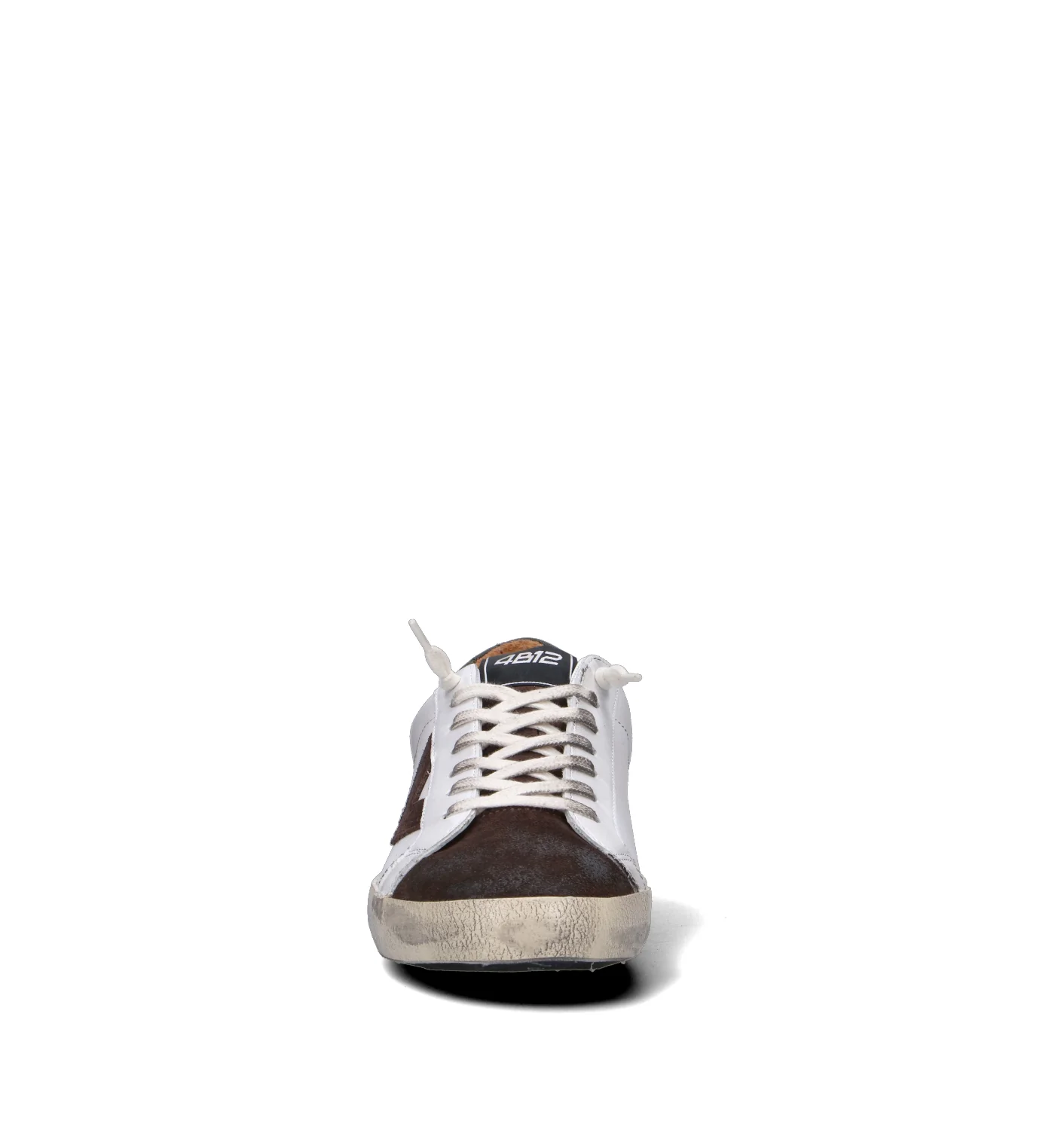 QUATTROBARRADODICI Sneaker uomo bianca in pelle - Image 3
