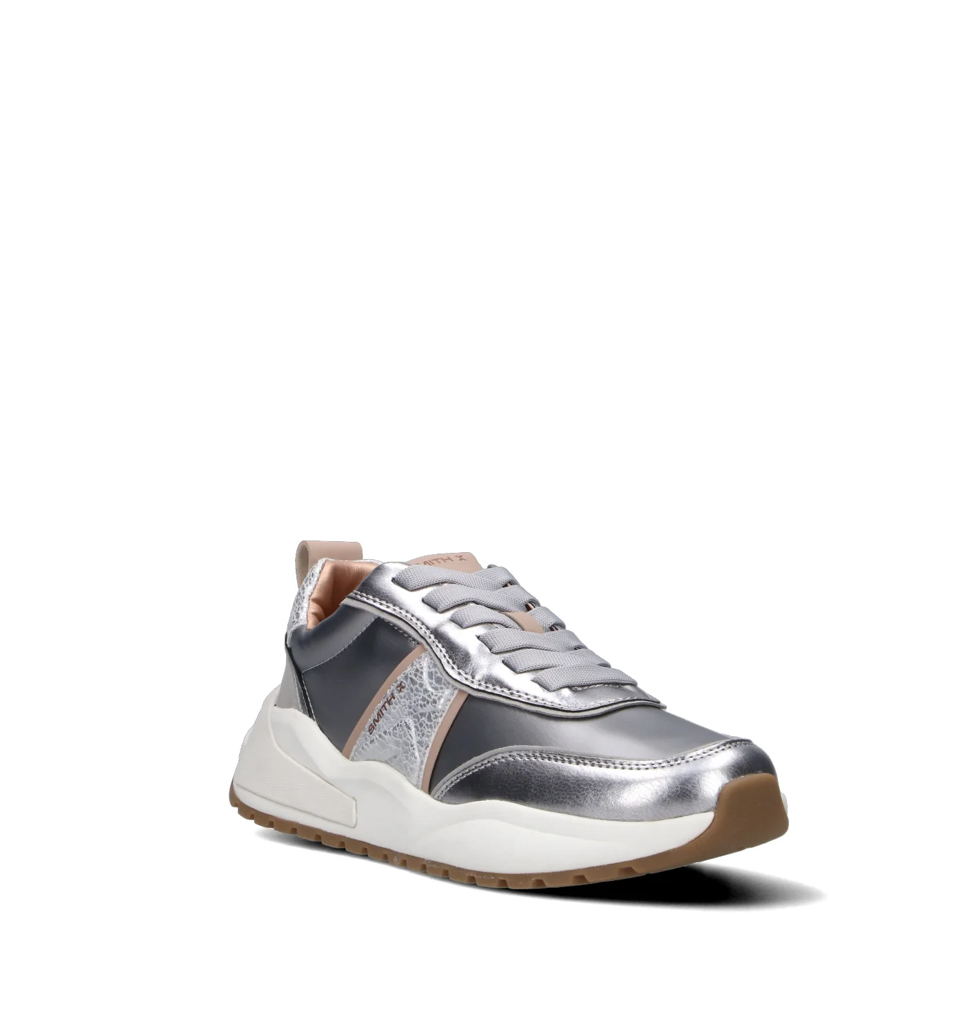 SMITH X Sneaker donna argento - Image 2