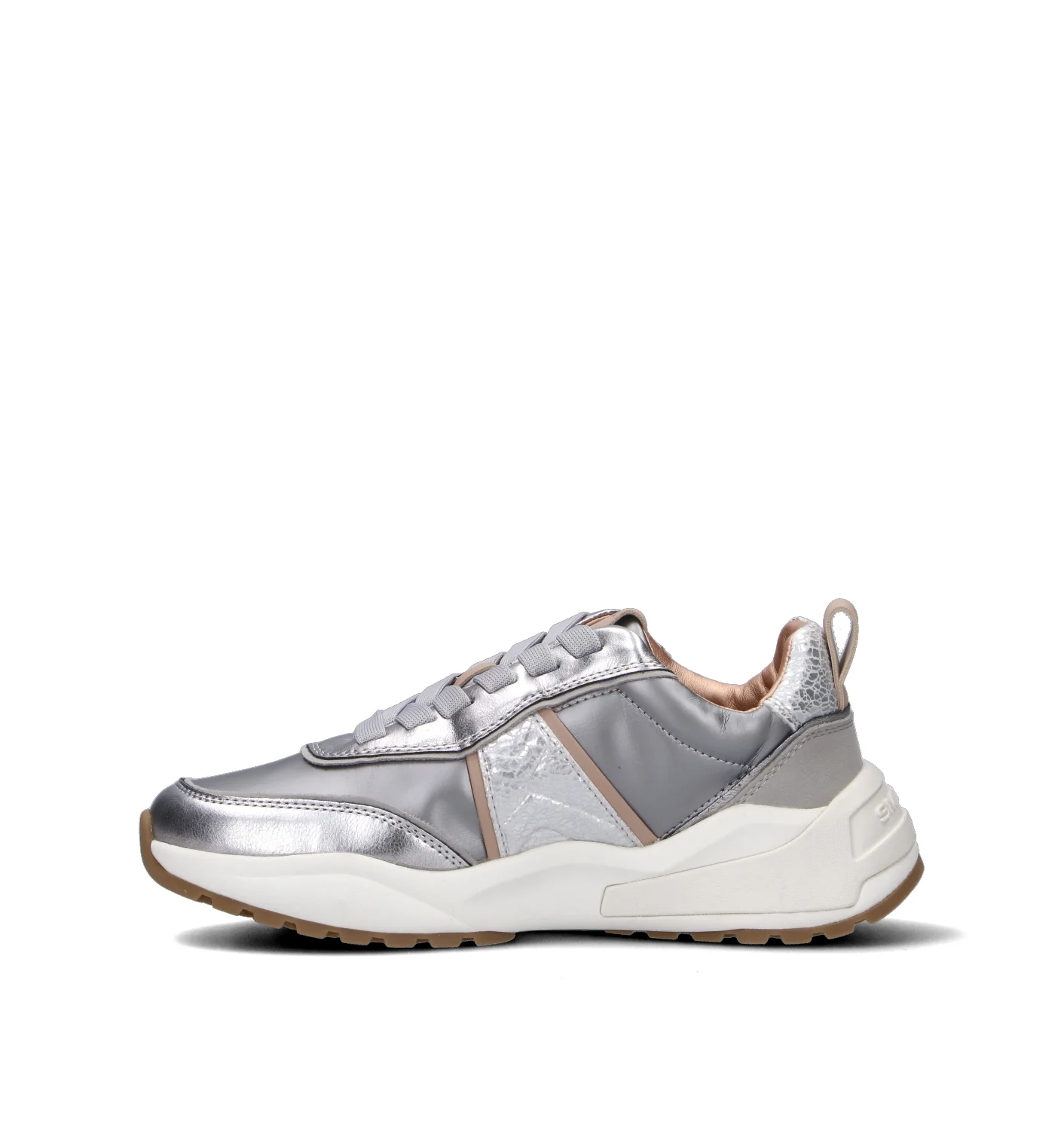 SMITH X Sneaker donna argento - Image 4