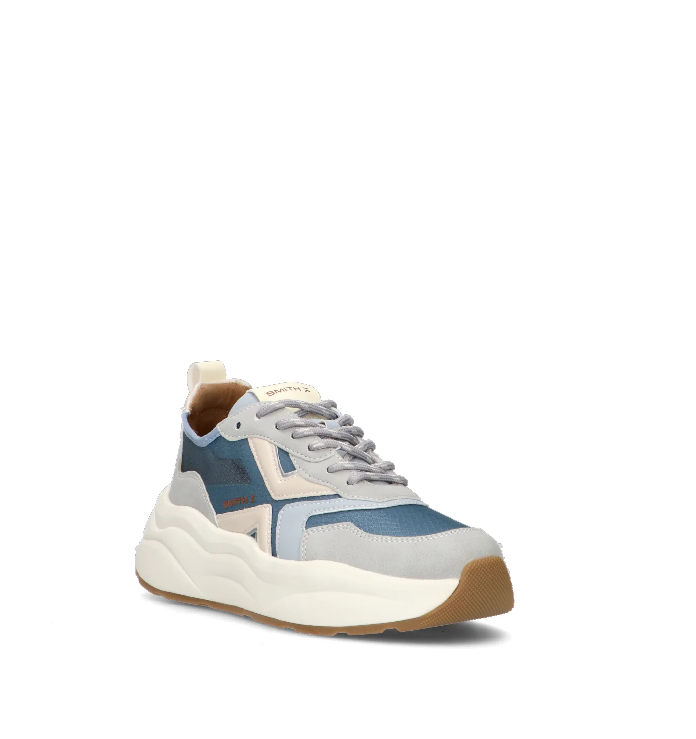 SMITH X Sneaker donna azzurra - Image 2