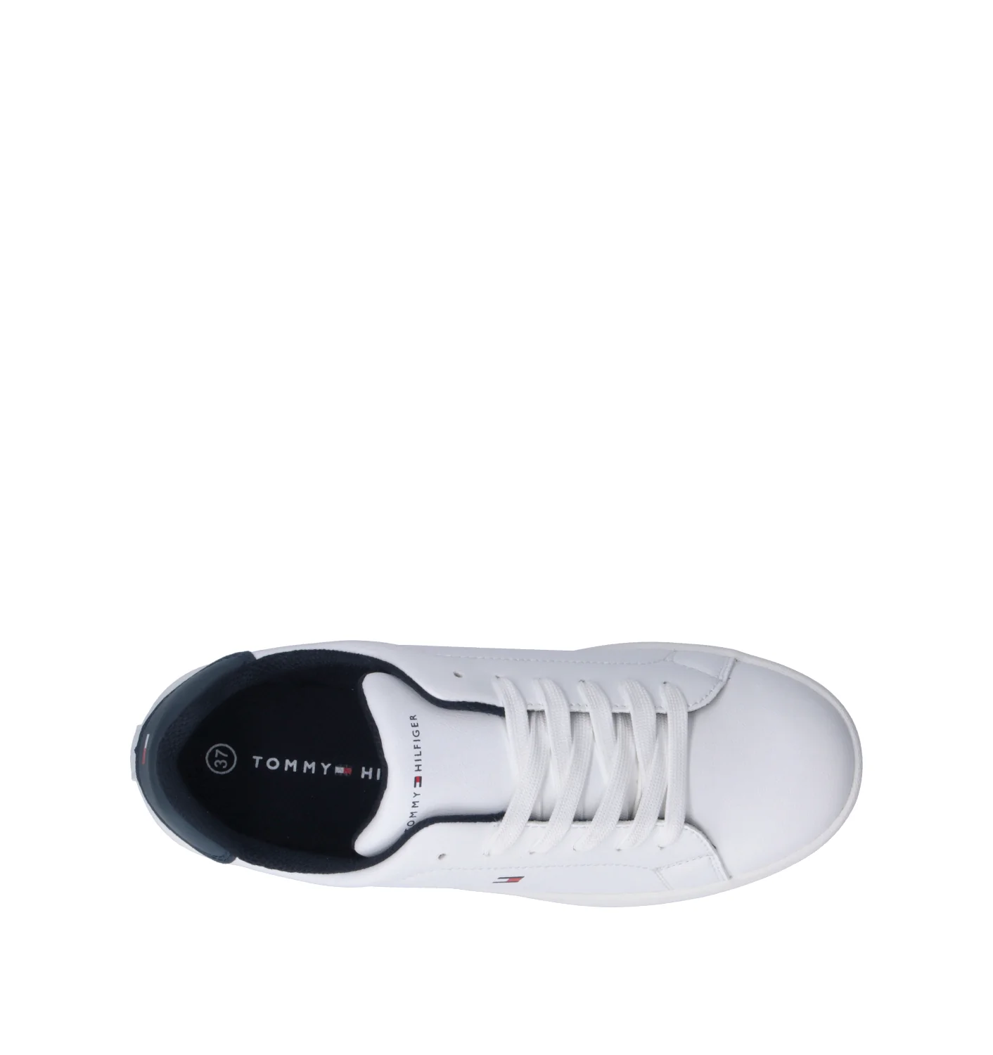 TOMMY HILFIGER Sneaker ragazzo bianca/blu - Image 5