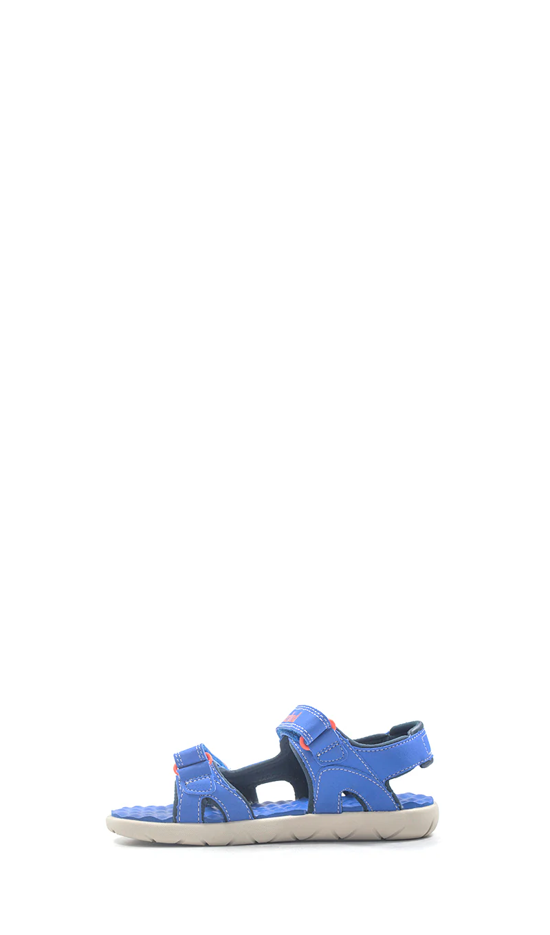 TIMBERLAND Sandalo bimbo blu in tessuto - Image 2