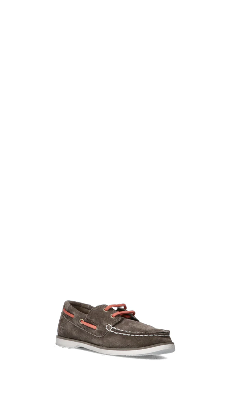 TIMBERLAND Mocassino bimbo verde in suede - Image 2