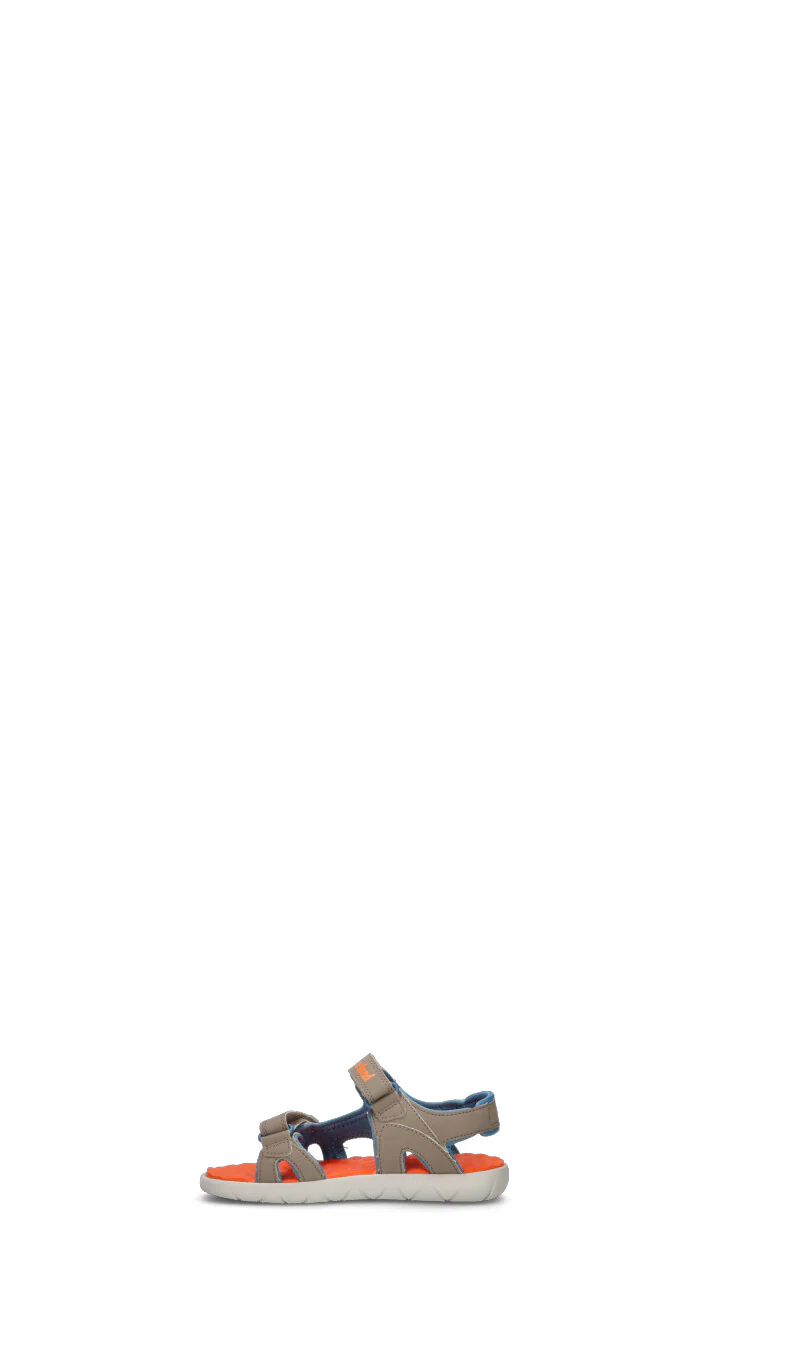 TIMBERLAND Sandalo bimbo grigio/arancio - Image 4