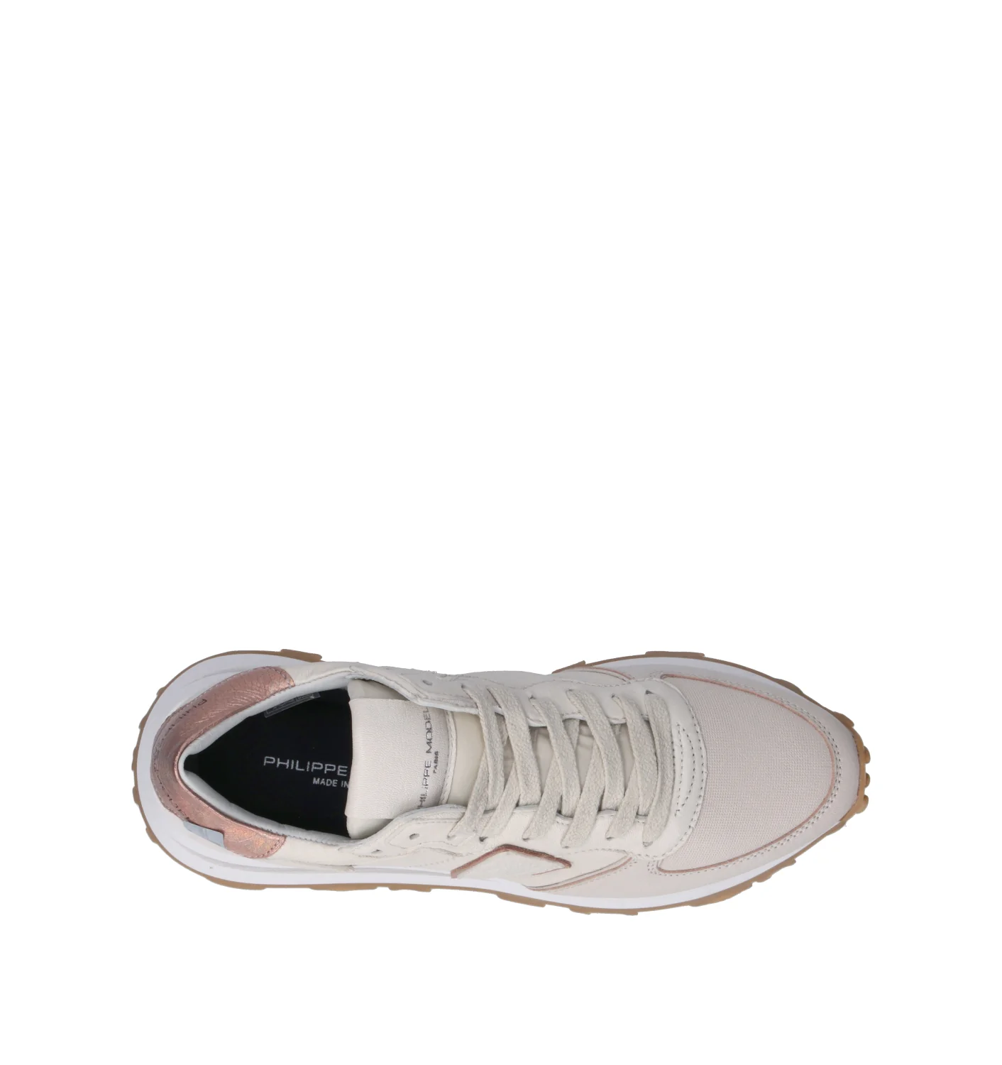 PHILIPPE MODEL Sneaker donna beige in pelle - Image 5