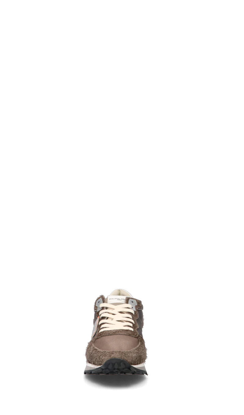 PHILIPPE MODEL Sneaker uomo marrone in suede - Image 3