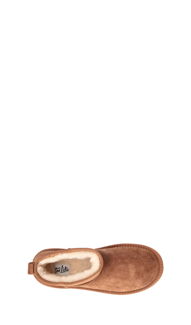 TOO LIKE Stivaletto pelo donna cammello - Image 5
