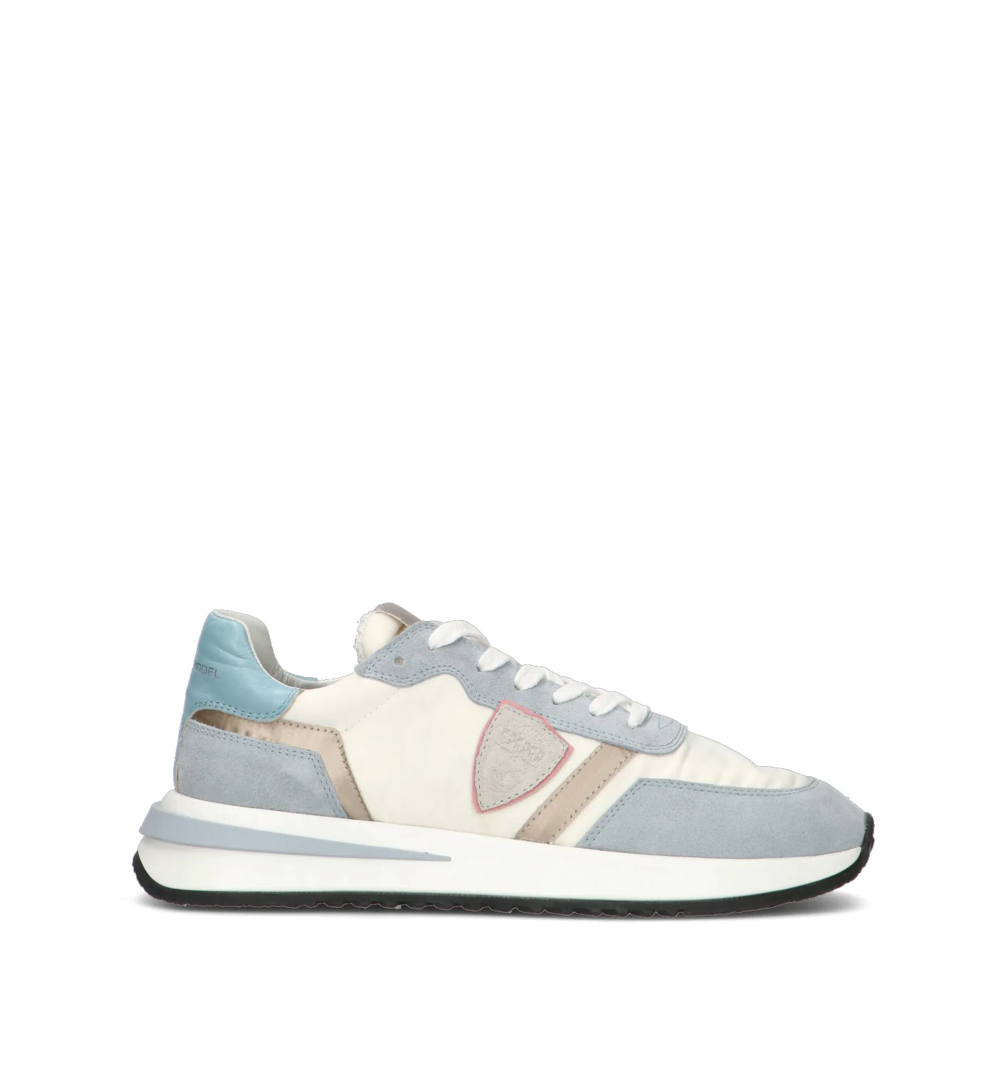 PHILIPPE MODEL Sneaker donna bianca/azzurra