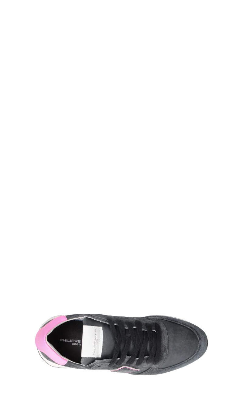 PHILIPPE MODEL Sneaker donna nera in suede - Image 5