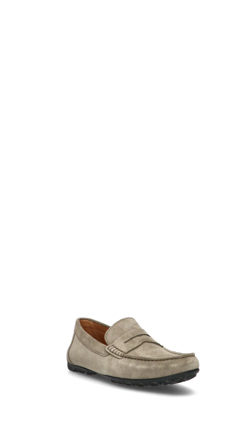 GEOX Mocassino uomo verde in suede - Image 2