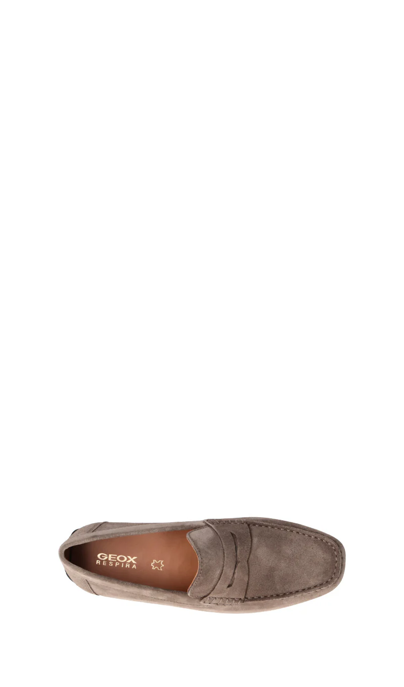 GEOX Mocassino uomo grigio in pelle - Image 5