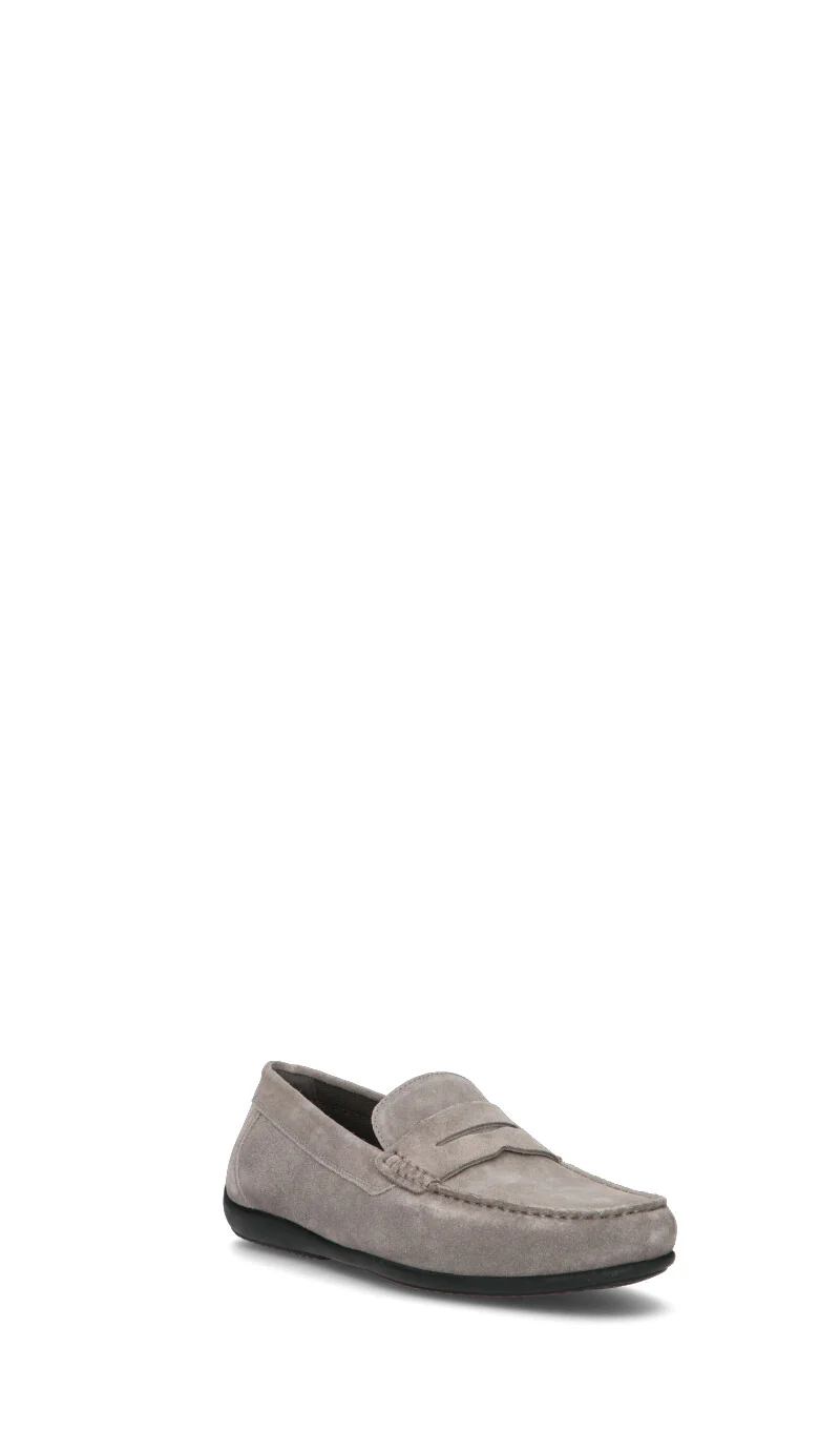 GEOX Mocassino uomo grigio in suede - Image 7