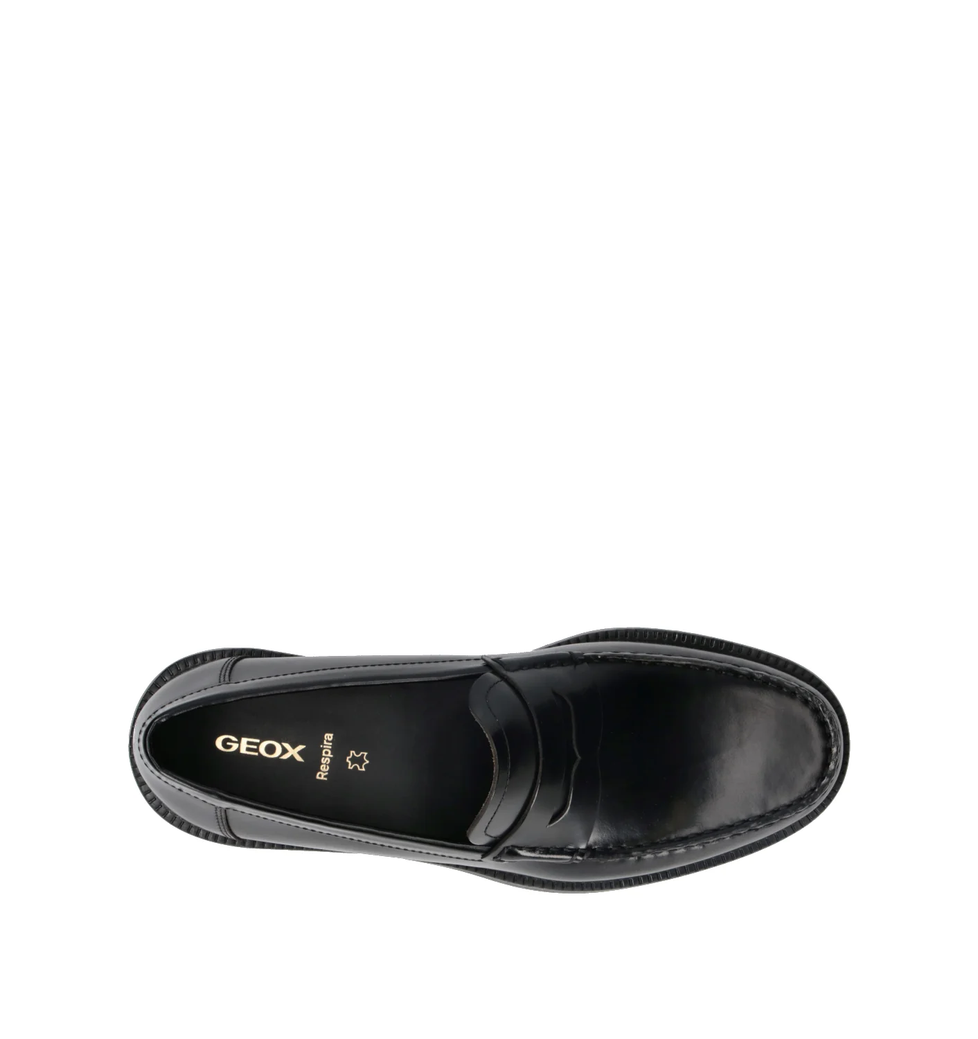 GEOX Mocassino uomo nero in pelle - Image 5