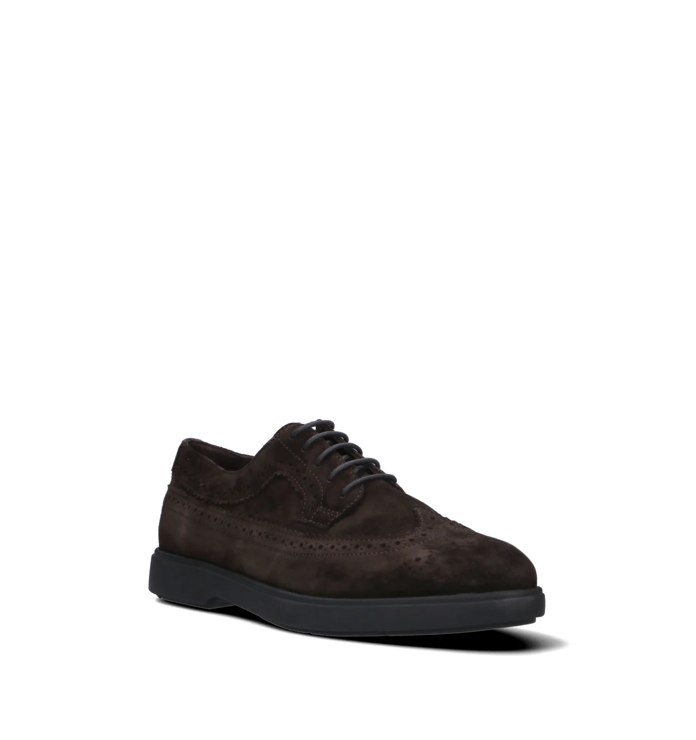 GEOX Stringata uomo marrone in suede - Image 2