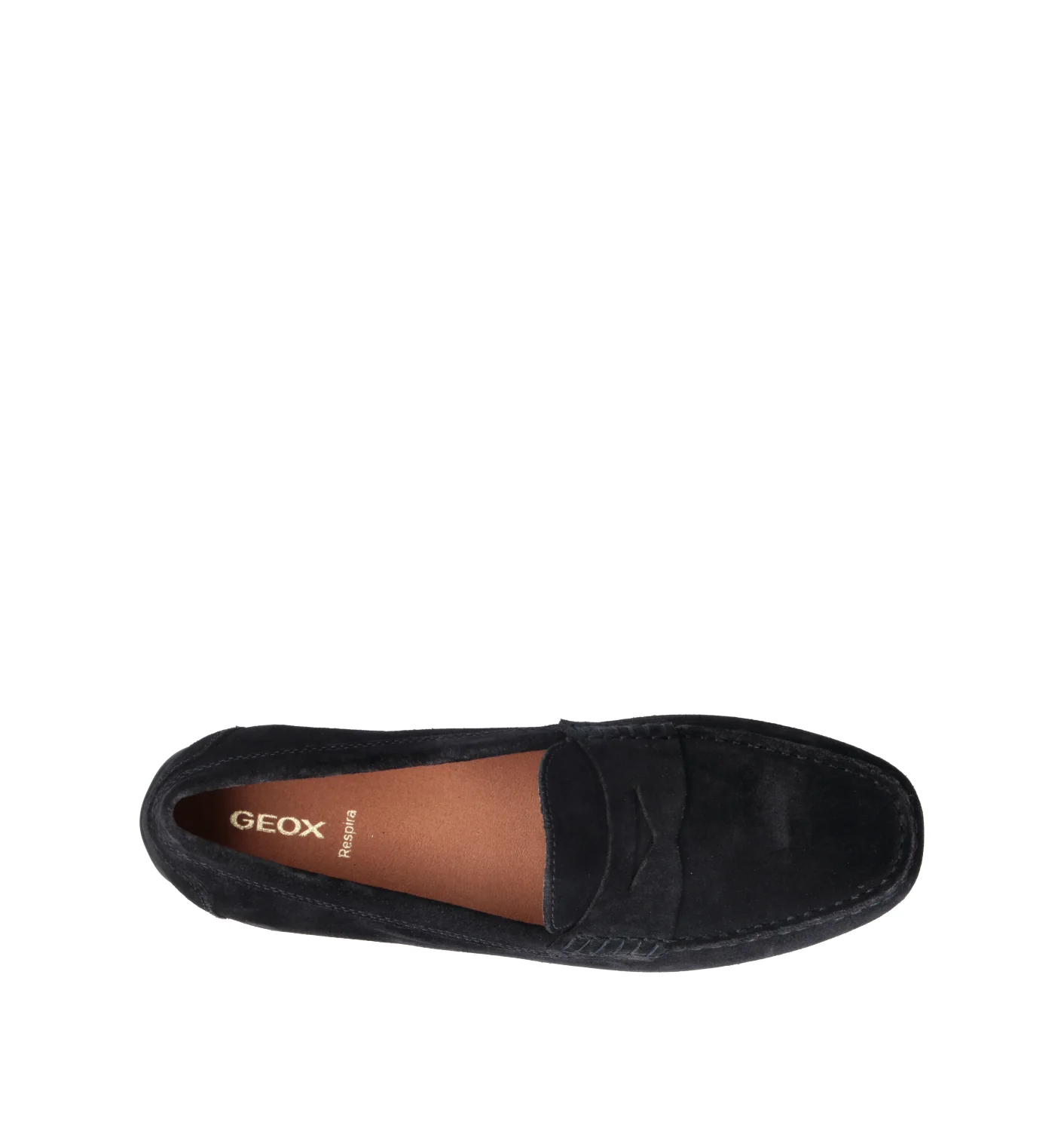 GEOX Mocassino uomo blu in suede - Image 5