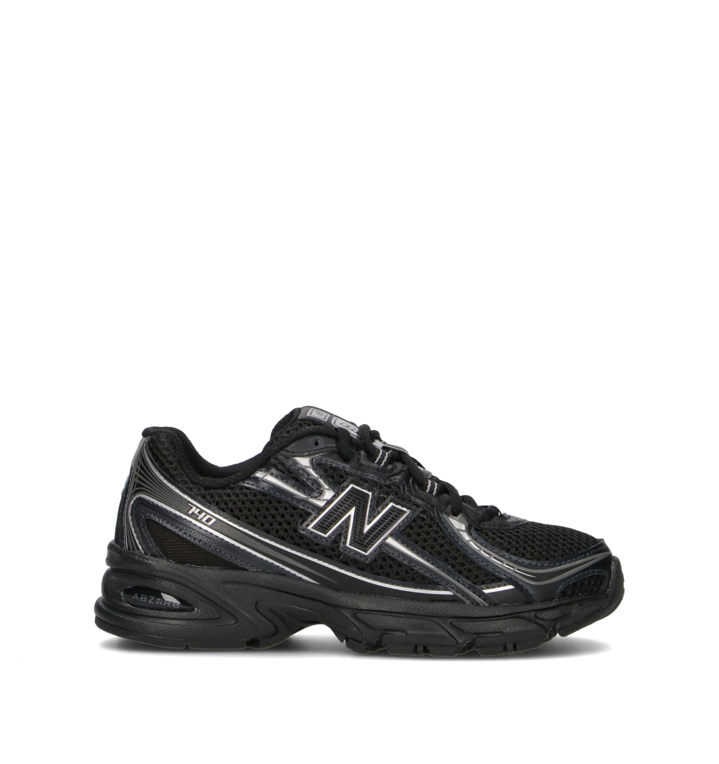 NEW BALANCE 740 Sneaker donna nera