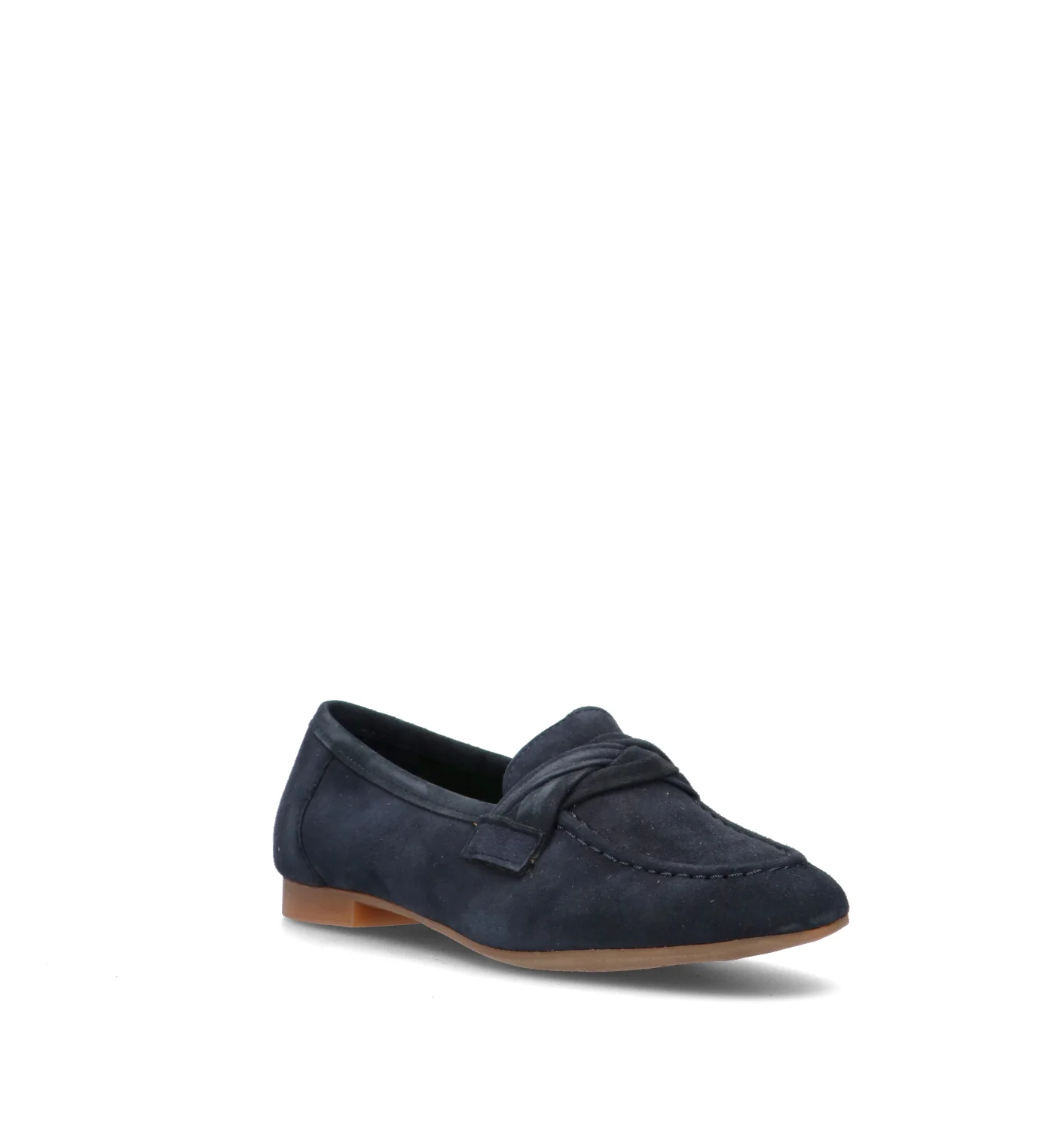 VUEVA Mocassino donna navy in suede - Image 2