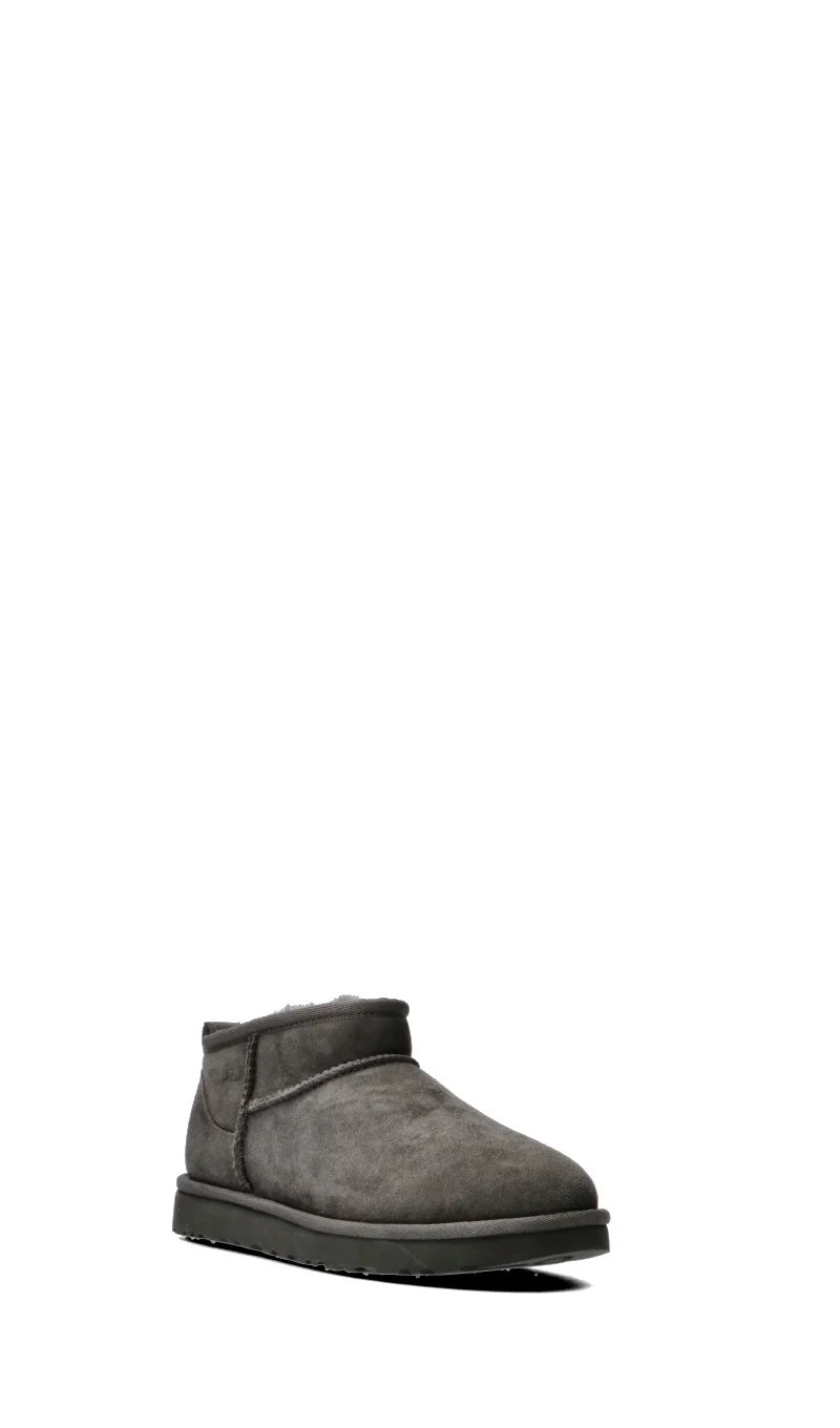 UGG CLASSIC ULTRA MINI Tronchetto donna grigio in suede - Image 2