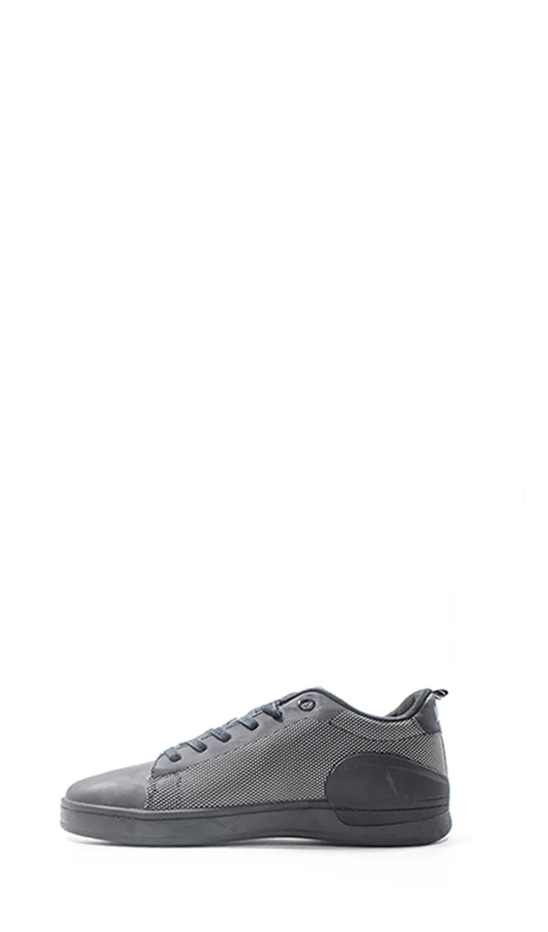 VESPA Sneaker trendy uomo nera in pelle/tessuto - Image 2