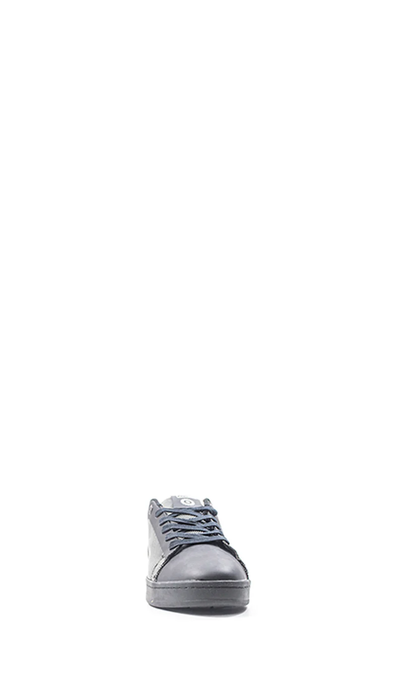 VESPA Sneaker trendy uomo nera in pelle/tessuto - Image 4