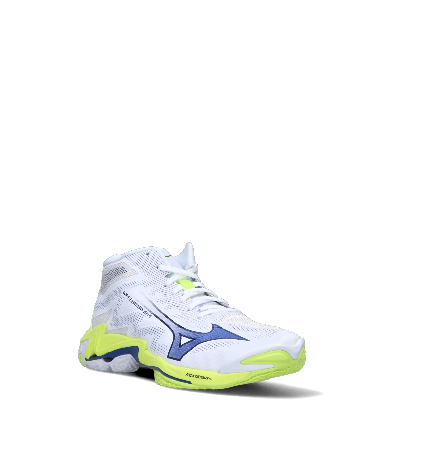 MIZUNO WAVE LIGHTENING ELITE MID Scarpa pallavolo uomo bianca - Image 2