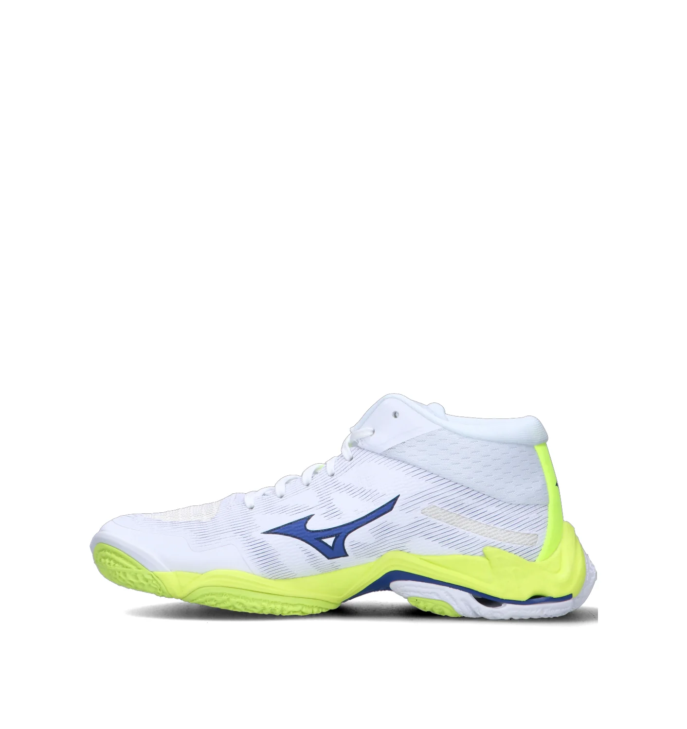 MIZUNO WAVE LIGHTENING ELITE MID Scarpa pallavolo uomo bianca - Image 4