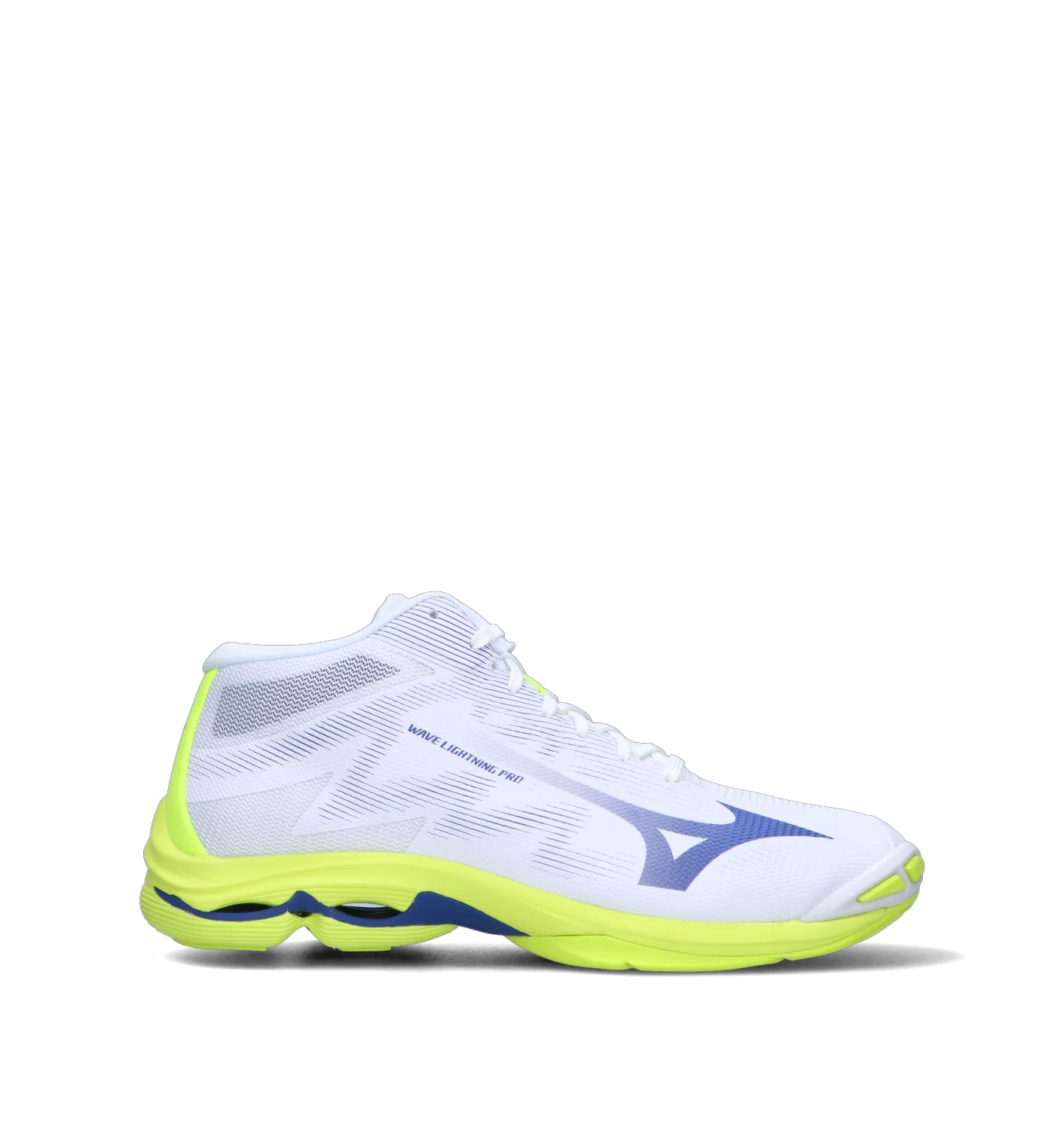 MIZUNO WAVE LIGHTENING PRO MID Scarpa pallavolo uomo bianca