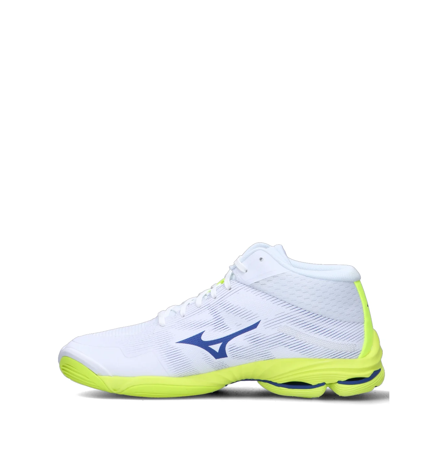 MIZUNO WAVE LIGHTENING PRO MID Scarpa pallavolo uomo bianca - Image 4