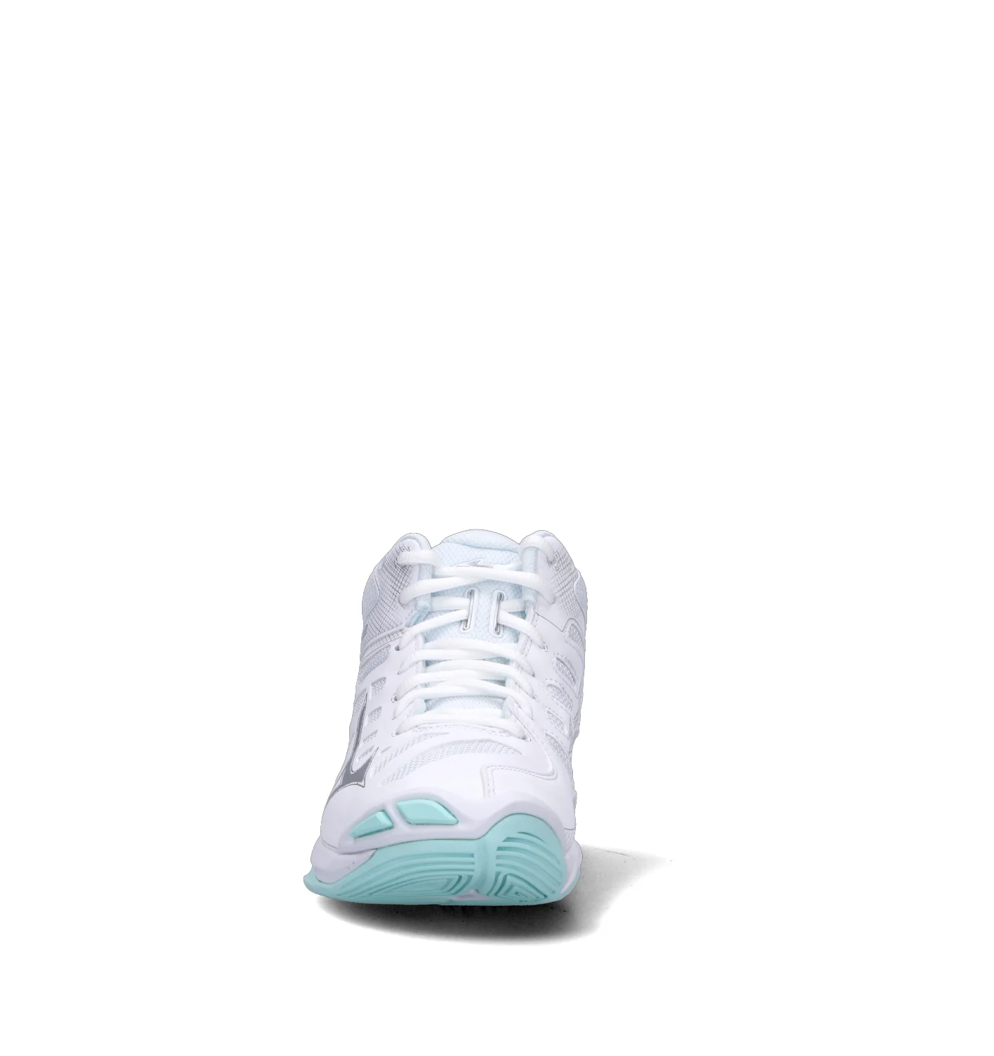 MIZUNO WAVE VOLTAGE 2 MID Scarpa pallavolo donna bianca - Image 8