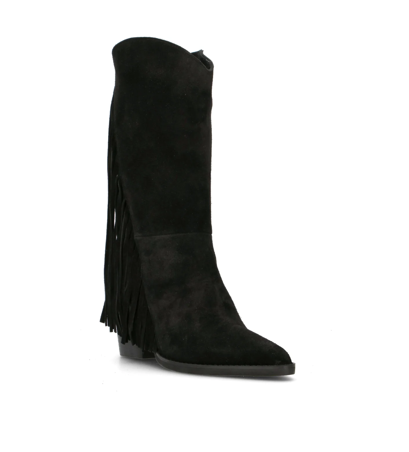 EXE Stivale donna nero in suede - Image 2