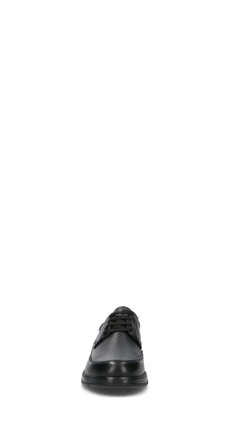 VALLEVERDE Scarpa comfort uomo nera in pelle - Image 3
