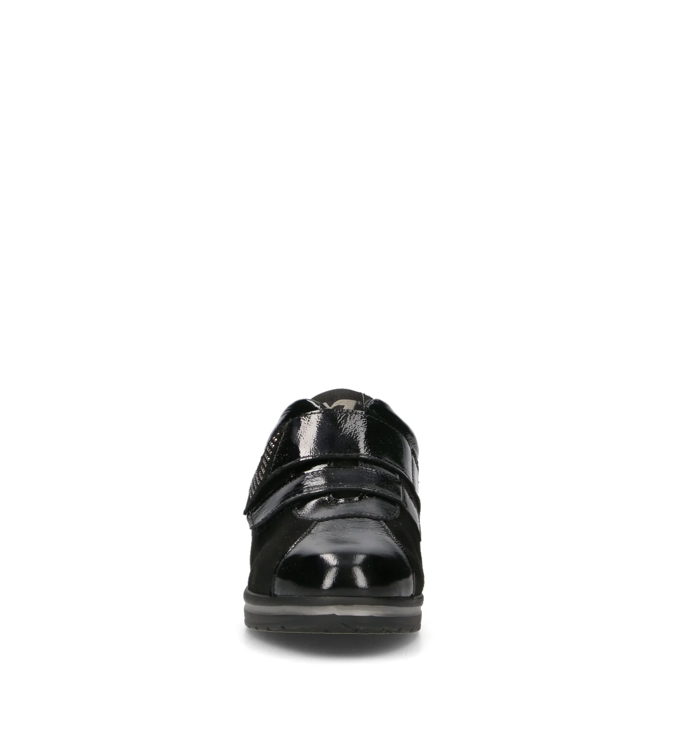 VALLEVERDE Scarpa comfort donna nera in suede - Image 3