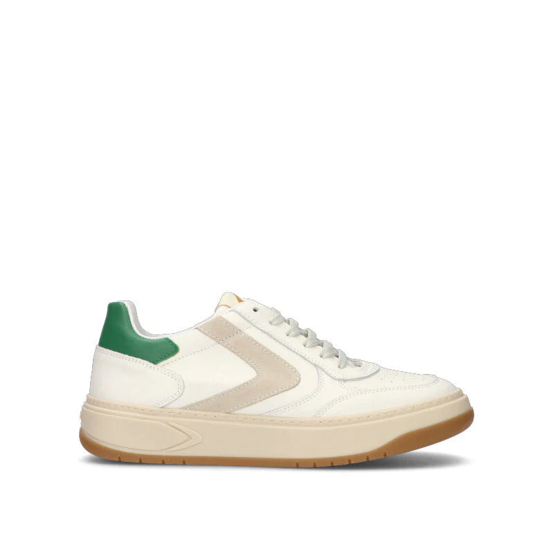 VALSPORT HYPE Sneaker uomo bianca/verde in pelle