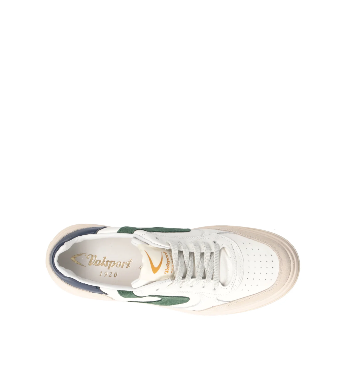 VALSPORT HYPE LEATHER Sneaker uomo bianca in pelle - Image 5