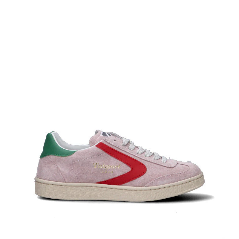 VALSPORT Sneaker donna rosa/rossa/verde in suede