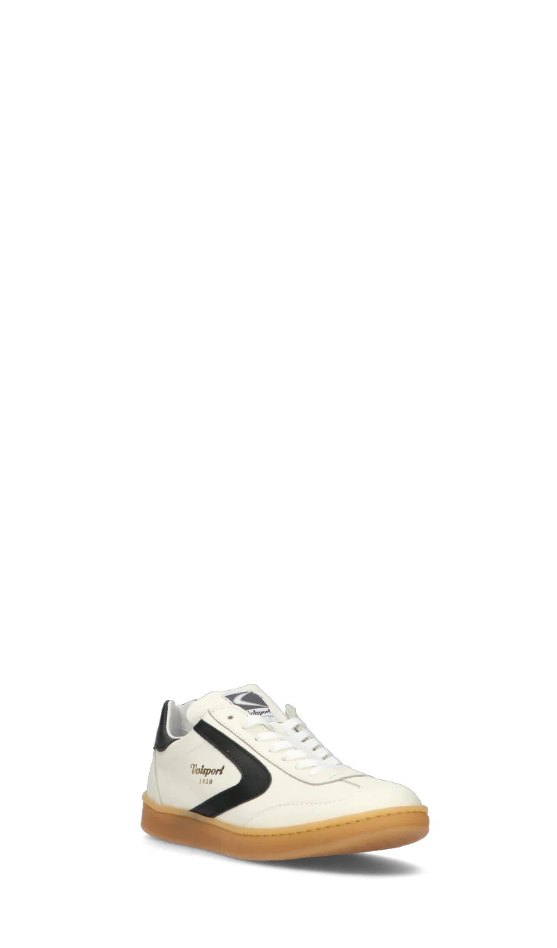 VALSPORT - OLIMPIA LEATHER Sneaker uomo bianca/nera in pelle - Image 2