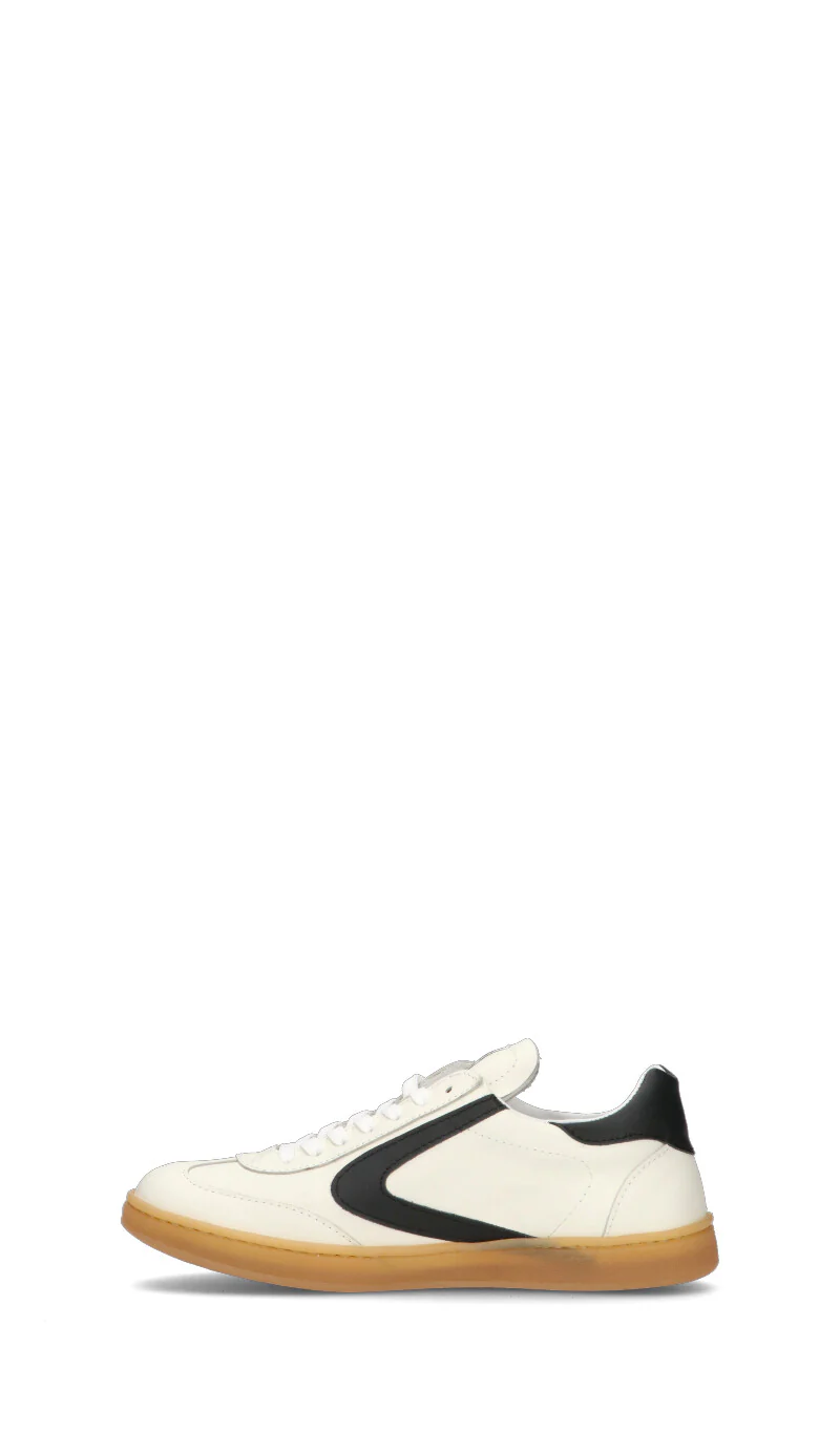 VALSPORT - OLIMPIA LEATHER Sneaker uomo bianca/nera in pelle - Image 4