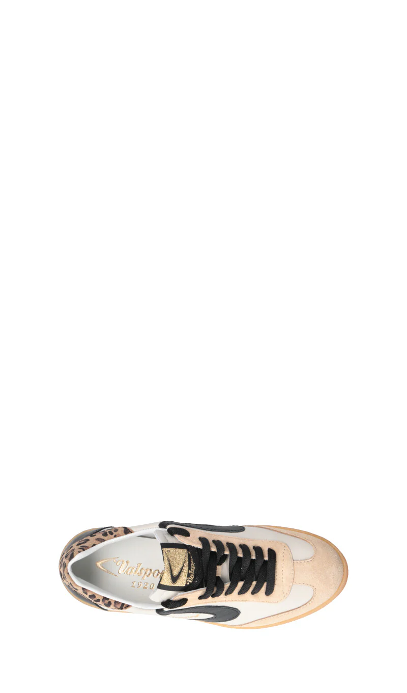 VALSPORT OLIMPIA Sneaker donna bianca/nera in pelle - Image 5