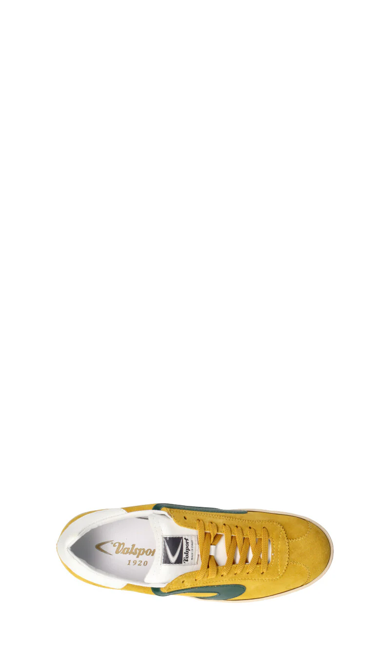VALSPORT Sneaker uomo gialla/verde in suede - Image 5