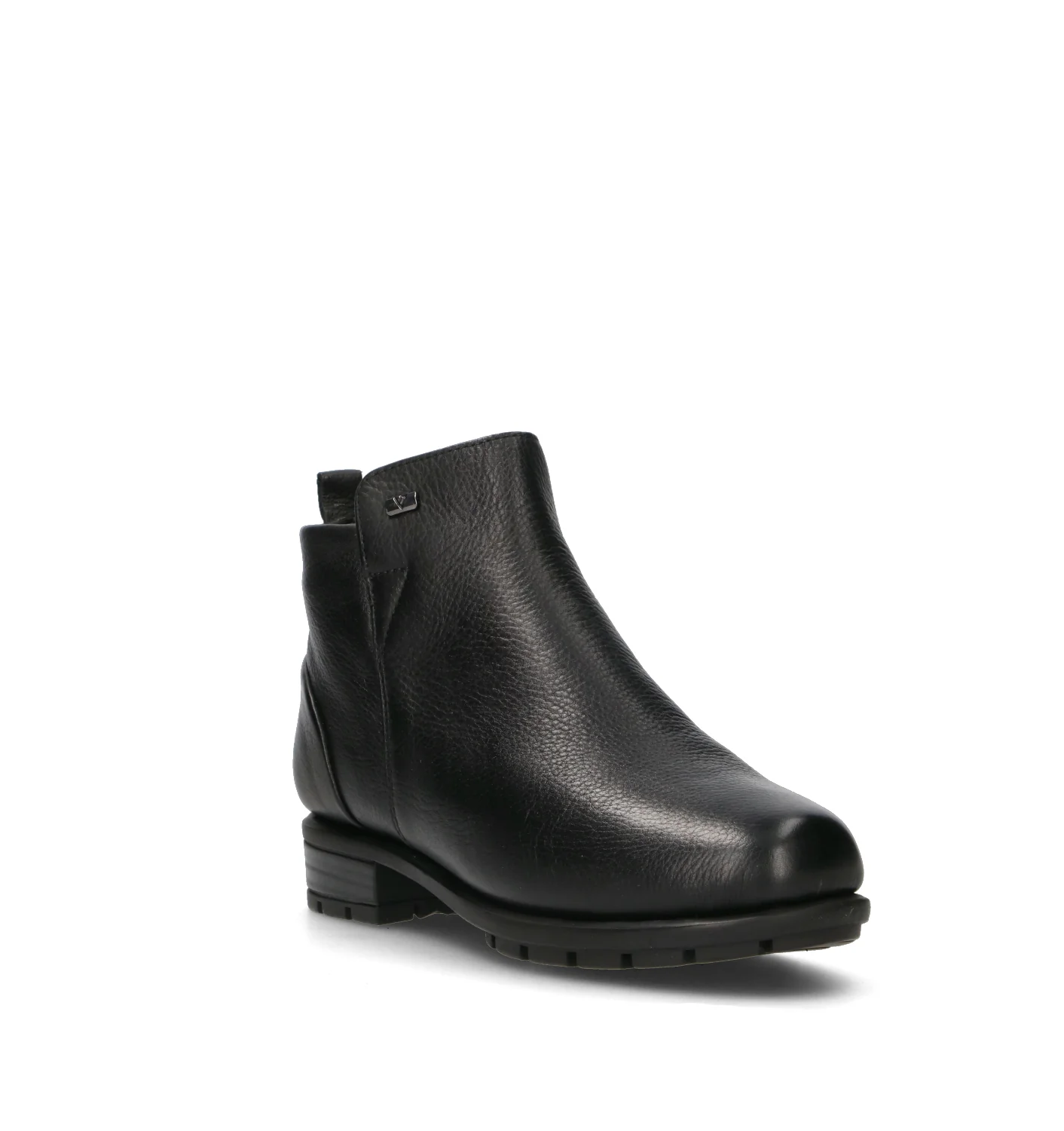 VALLEVERDE Tronchetto donna nero in pelle - Image 2