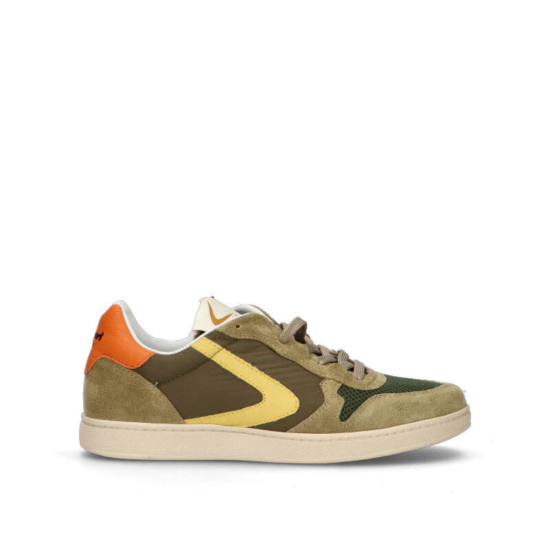 VALSPORT Sneaker uomo ocra/verde/gialla/arancio in suede