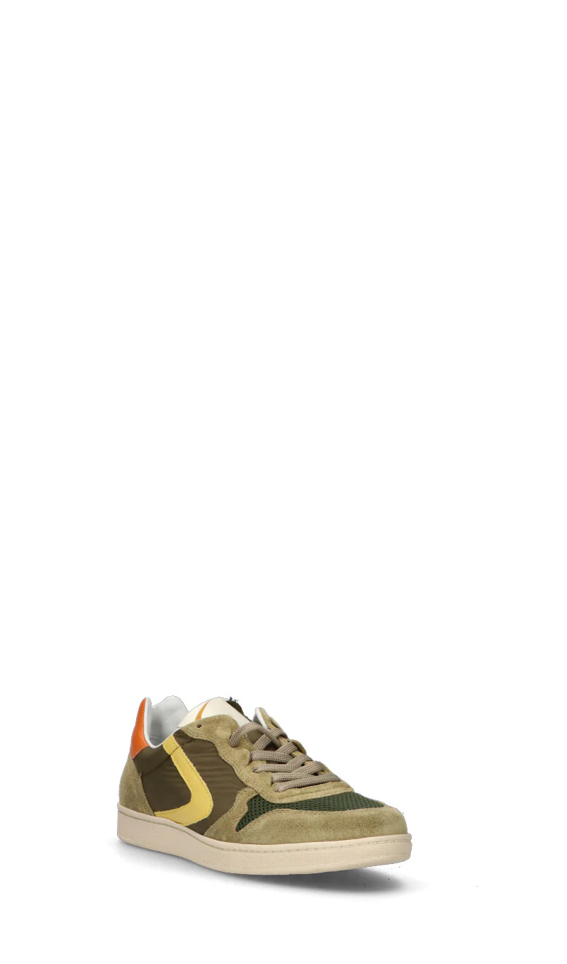 VALSPORT Sneaker uomo ocra/verde/gialla/arancio in suede - Image 2