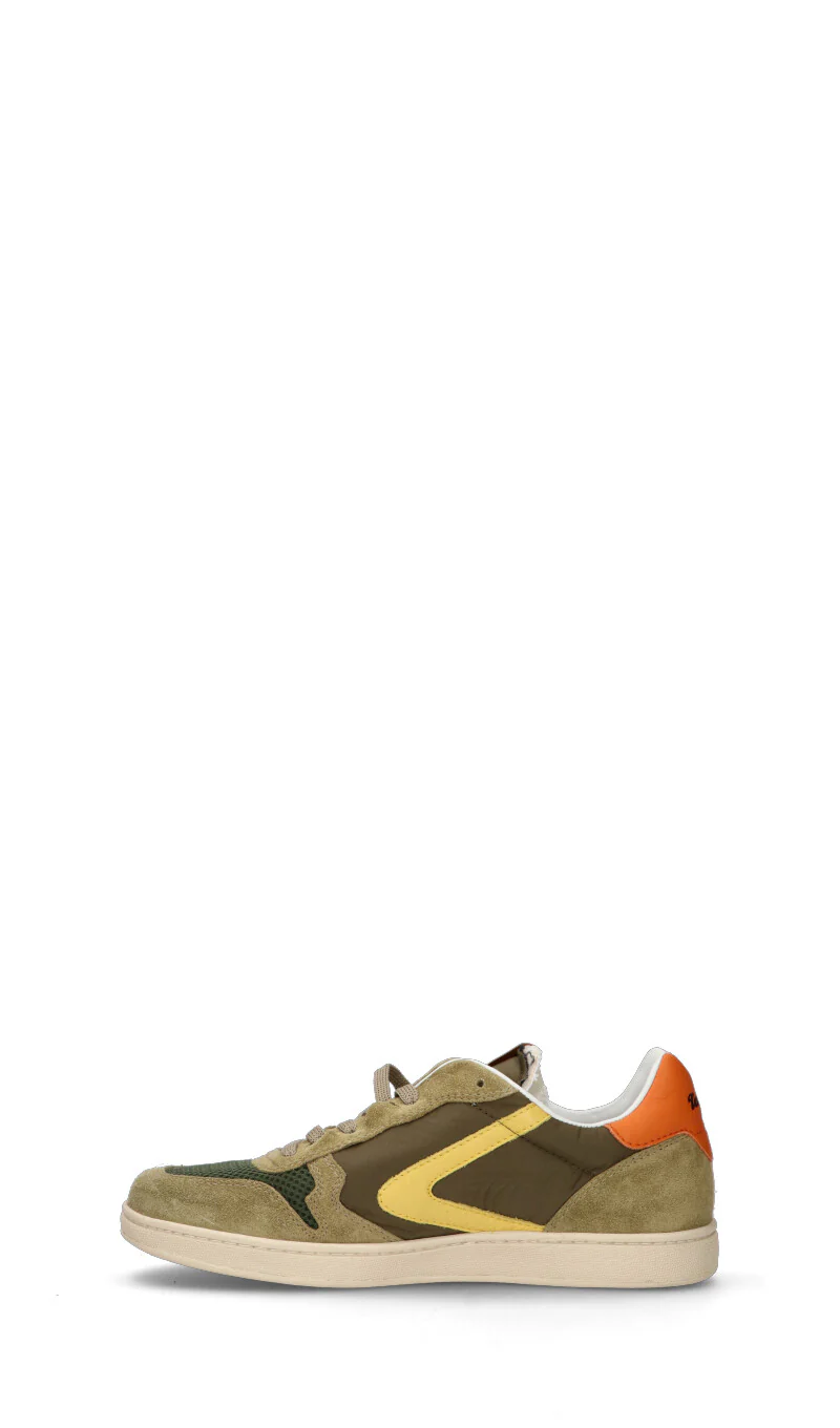 VALSPORT Sneaker uomo ocra/verde/gialla/arancio in suede - Image 4