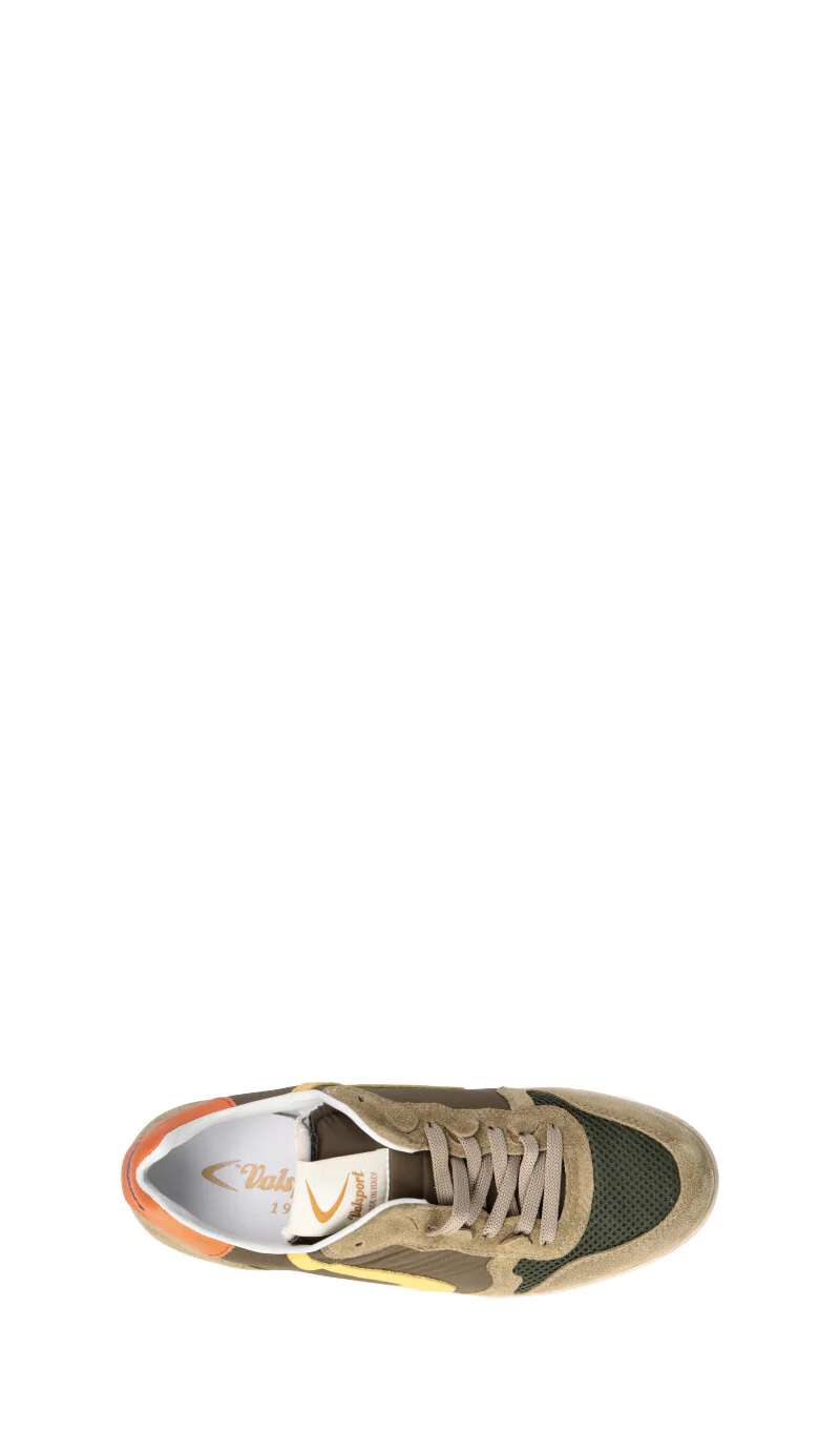 VALSPORT Sneaker uomo ocra/verde/gialla/arancio in suede - Image 5