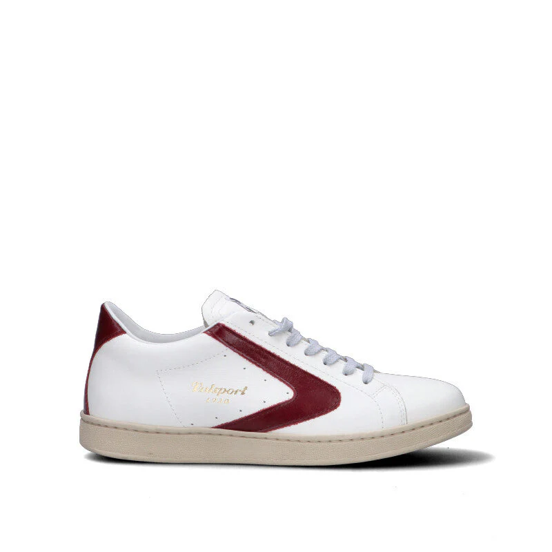 VALSPORT Sneaker uomo bianca/grigia/verde in pelle