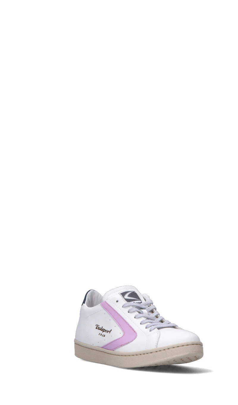 VALSPORT Sneaker donna bianca/rosa in pelle - Image 2