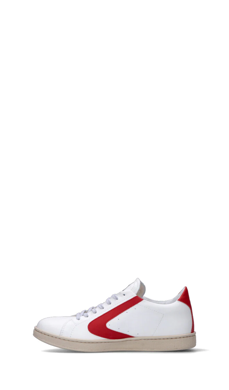 VALSPORT Sneaker uomo bianca/rossa in pelle - Image 4