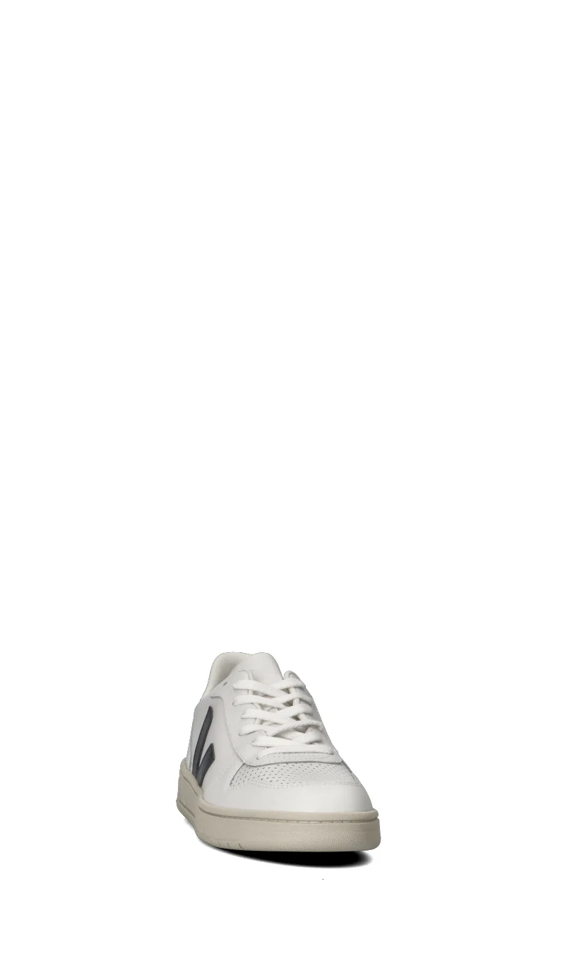 VEJA Sneaker uomo bianca/nera in pelle - Image 3